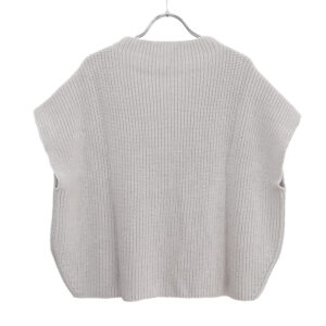 evam eva ニット・セーター E263K045 wool cotton aze vest
