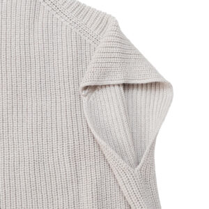 evam eva ニット・セーター E263K045 wool cotton aze vest
