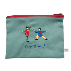 きびす堂 グッズ k81209 コミカル刺繍 ポーチ