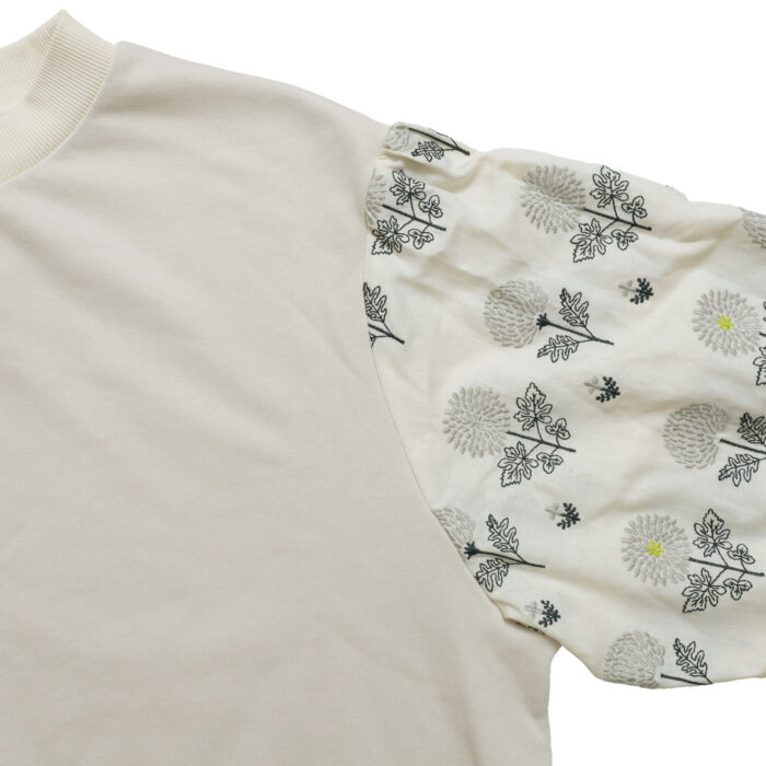 marble SUD トップス 02GF071029 spray mum コンビプルオーバー