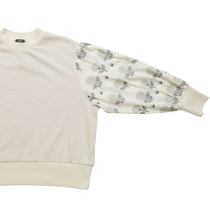 marble SUD トップス 02GF071029 spray mum コンビプルオーバー