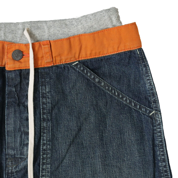 DENIM DUNGAREE ボトムス 22680603 8OZデニムレイヤード パンツ