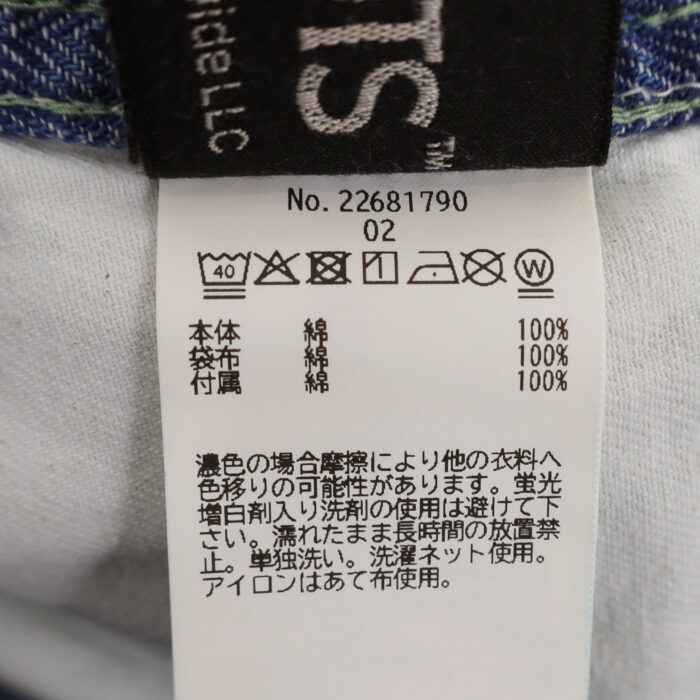 DENIM DUNGAREE ボトムス 22681790 ヘリンボーン SNOOPY ツナギ