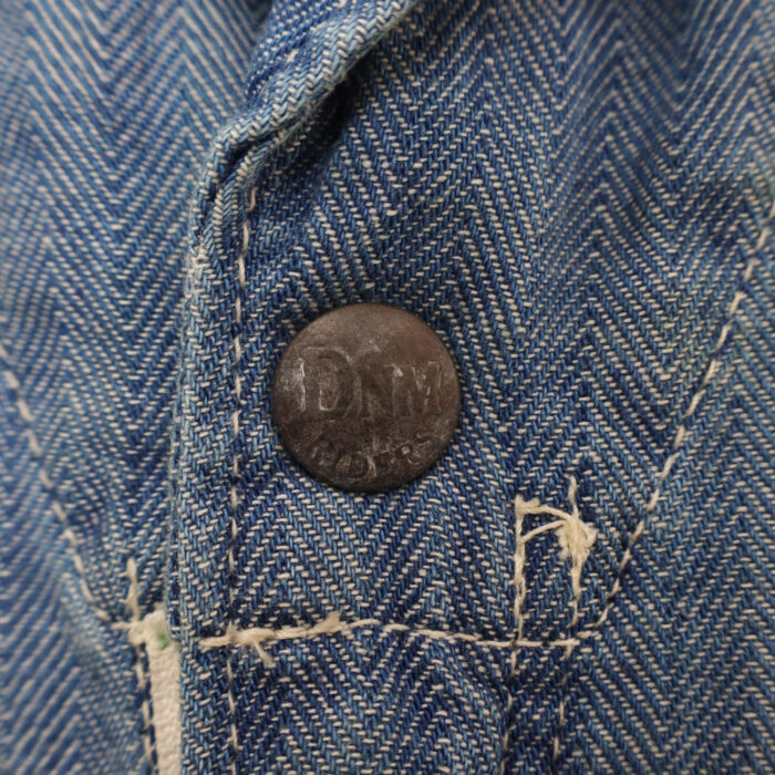 DENIM DUNGAREE ボトムス 22681790 ヘリンボーン SNOOPY ツナギ