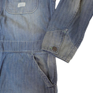 DENIM DUNGAREE ボトムス 22681790 ヘリンボーン SNOOPY ツナギ