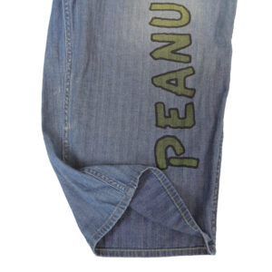 DENIM DUNGAREE ボトムス 22681790 ヘリンボーン SNOOPY ツナギ