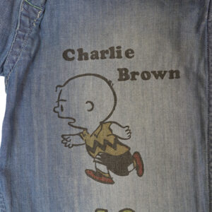 DENIM DUNGAREE ボトムス 22681790 ヘリンボーン SNOOPY ツナギ