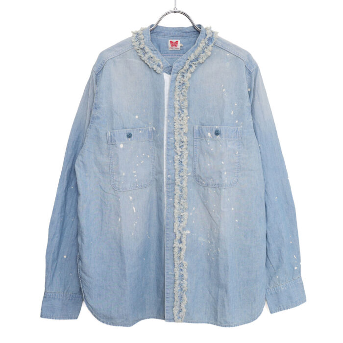 Go to Hollywood トップス 32680102 シャンブレーリメイク ワークシャツ