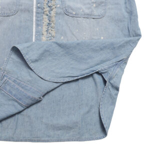 Go to Hollywood トップス 32680102 シャンブレーリメイク ワークシャツ
