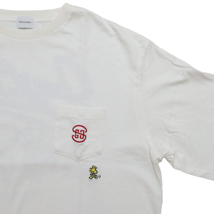 GROOVY COLORS トップス 42681470 テンジク SNOOPY BASEBALL 長袖 Tシャツ