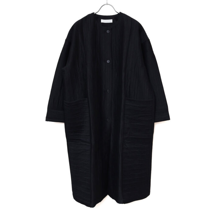 evam eva アウター E263T116 quilting long jacket