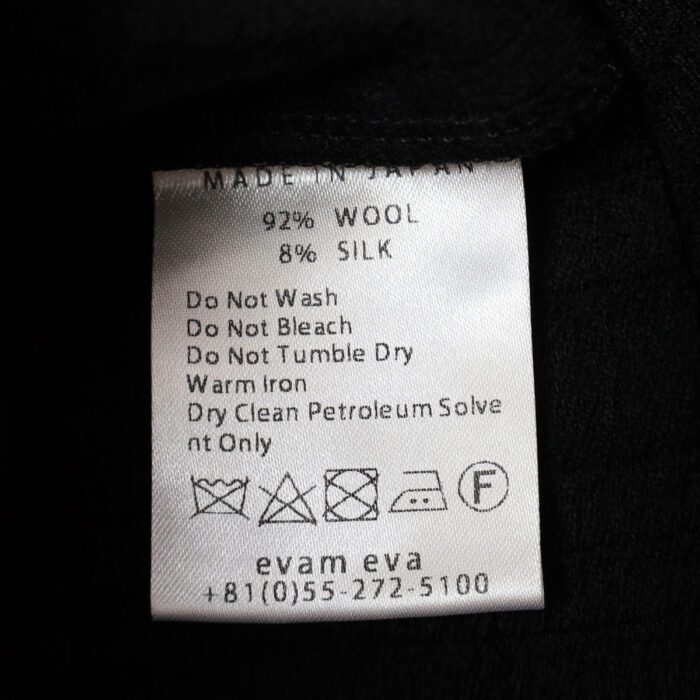 evam eva アウター E263T116 quilting long jacket