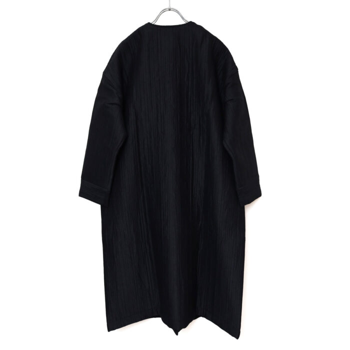 evam eva アウター E263T116 quilting long jacket
