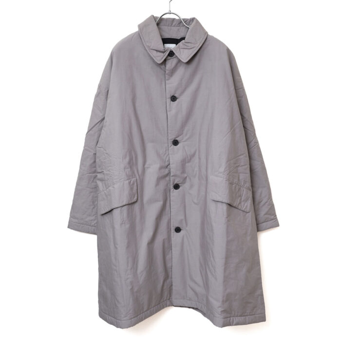 maison de soil アウター MDSH26522 PADDED 60sORGANIC POPLIN PLAIN REGULAR COLLAR OVER CORT