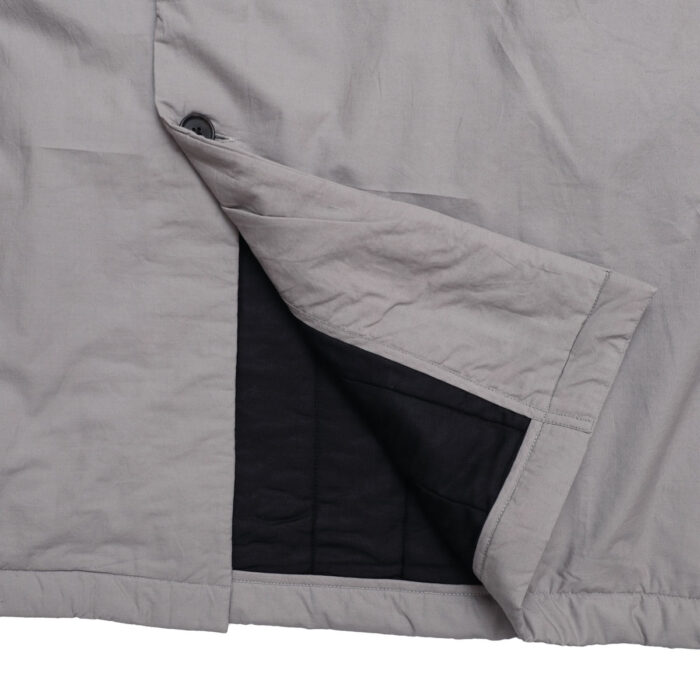 maison de soil アウター MDSH26522 PADDED 60sORGANIC POPLIN PLAIN REGULAR COLLAR OVER CORT