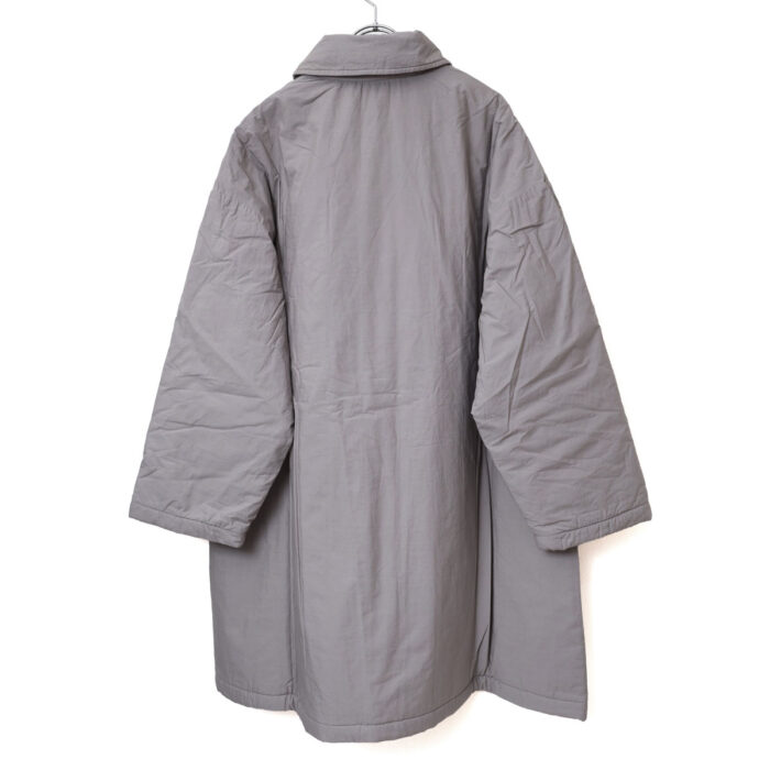 maison de soil アウター MDSH26522 PADDED 60sORGANIC POPLIN PLAIN REGULAR COLLAR OVER CORT
