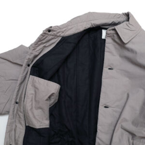 maison de soil アウター MDSH26522 PADDED 60sORGANIC POPLIN PLAIN REGULAR COLLAR OVER CORT