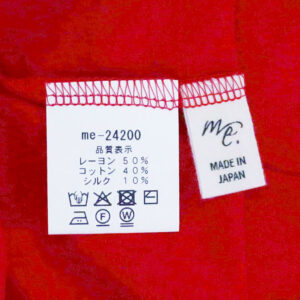 meri ja kuu トップス me-24200 flow cotton silk ロングスリーブT