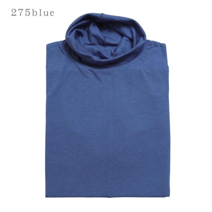 meri ja kuu トップス me-24202 flow cotton silk タートルネック