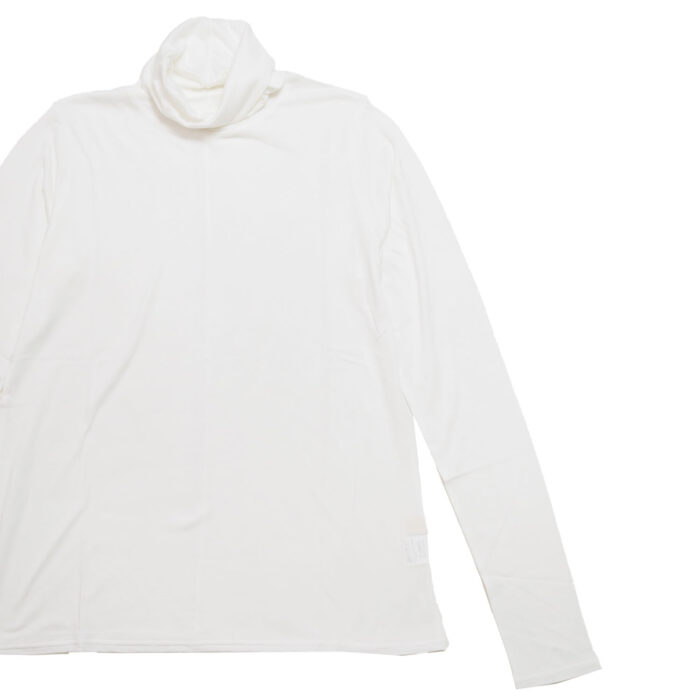 meri ja kuu トップス me-24202 flow cotton silk タートルネック