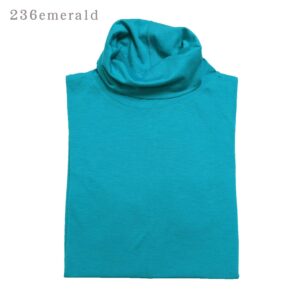 meri ja kuu トップス me-24202 flow cotton silk タートルネック