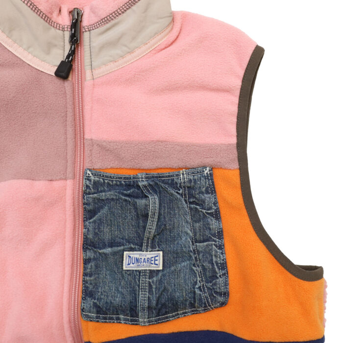 DENIM DUNGAREE トップス 22680202 フリースベスト