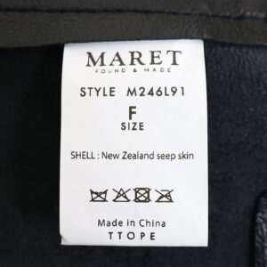 MARET グッズ M246L91 レザーワークエプロン