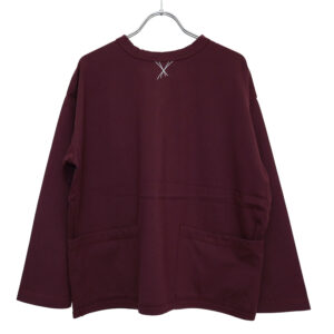 快晴堂 トップス 63C-42 Girl'sTシャツ 前後ろ2WAYカーディガン