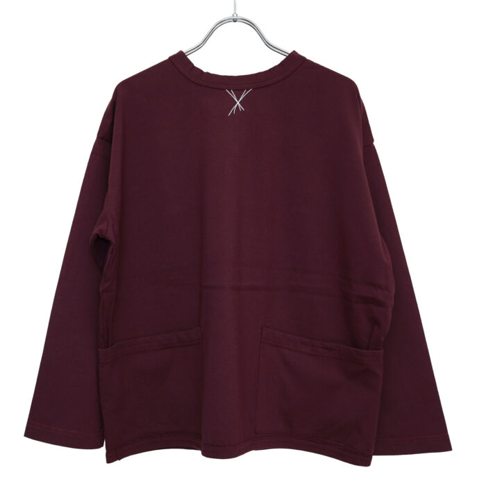 快晴堂 トップス 63C-42 Girl'sTシャツ 前後ろ2WAYカーディガン