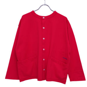 快晴堂 トップス 63C-42 Girl'sTシャツ 前後ろ2WAYカーディガン