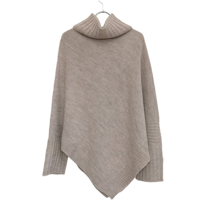 SOIL ニット・セーター BNSL2671 POLO NECK PONCHO