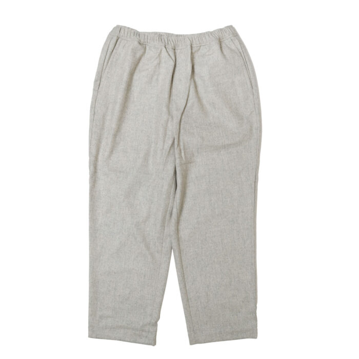 maison de soil ボトムス GNMDS2101WF WOOL FLANNEL EASY TAPERED PANTS