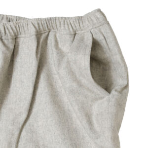 maison de soil ボトムス GNMDS2101WF WOOL FLANNEL EASY TAPERED PANTS