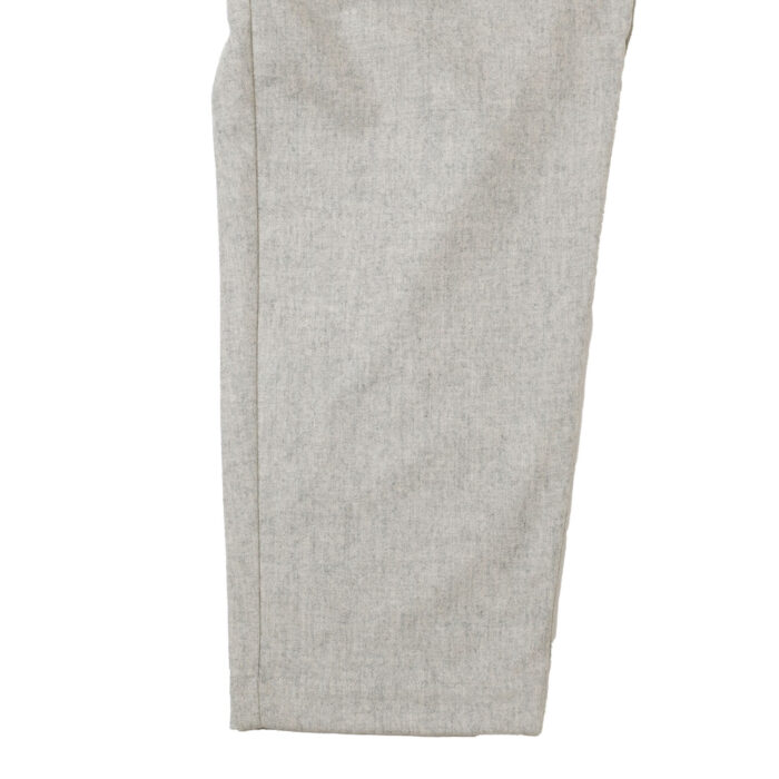 maison de soil ボトムス GNMDS2101WF WOOL FLANNEL EASY TAPERED PANTS