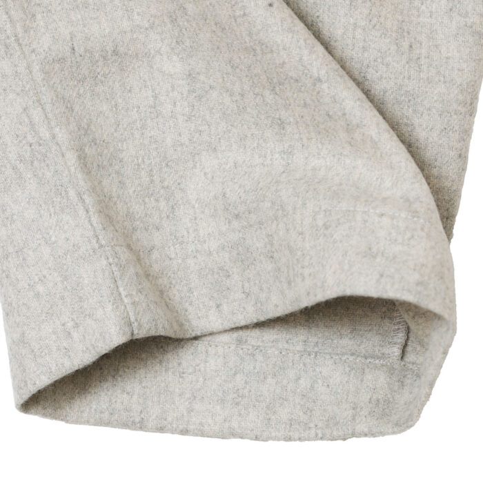 maison de soil ボトムス GNMDS2101WF WOOL FLANNEL EASY TAPERED PANTS