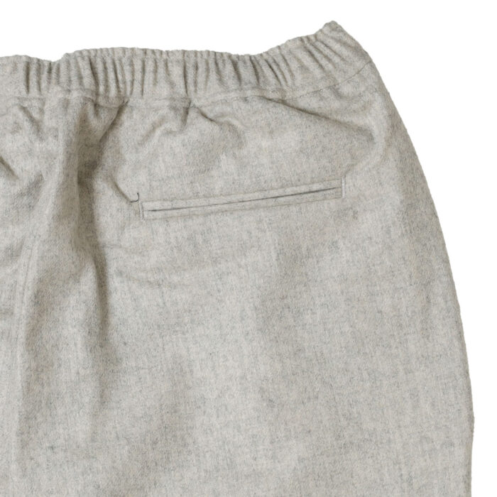maison de soil ボトムス GNMDS2101WF WOOL FLANNEL EASY TAPERED PANTS