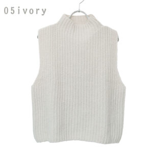 evam eva トップス E263K106 renew-wool vest