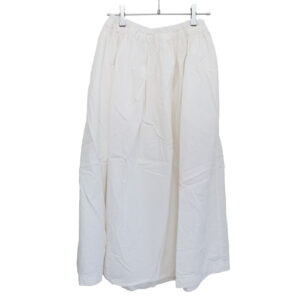 ARMEN ボトムス INAM2654PD 40s POPLIN OVERDYE EASY GATHERED SKIRT