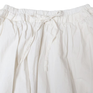 ARMEN ボトムス INAM2654PD 40s POPLIN OVERDYE EASY GATHERED SKIRT
