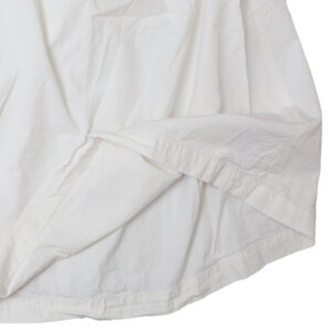 ARMEN ボトムス INAM2654PD 40s POPLIN OVERDYE EASY GATHERED SKIRT
