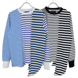 MARET トップス M246A74 ボーダー PUT OUT TEE