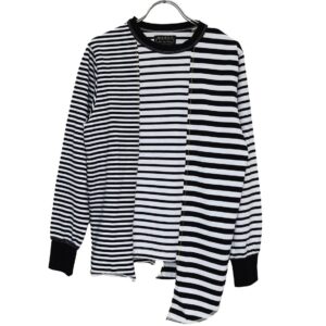 MARET トップス M246A74 ボーダー PUT OUT TEE