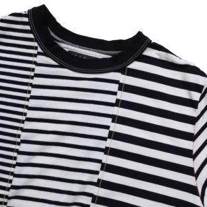 MARET トップス M246A74 ボーダー PUT OUT TEE