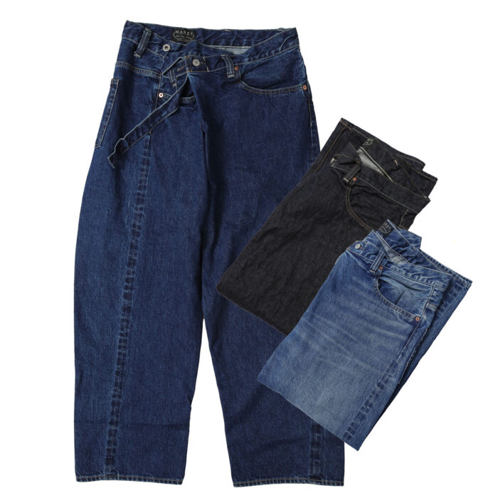MARET ボトムス M25P42 セルビッチデニム アシタック パンツ