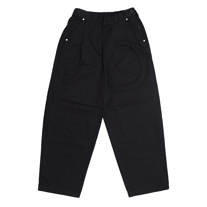 07CM053081 ツイル リベットパンツ 02BLACK | D-ARMS ONLINE SHOP