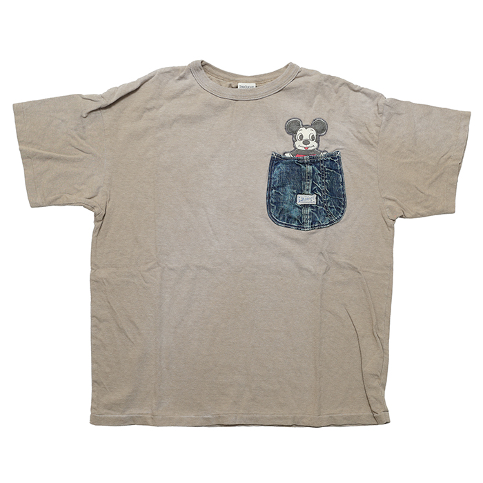 3732451 ビンテージトンプキンテンジク MICKEY ポケット TEE 29LKH淡