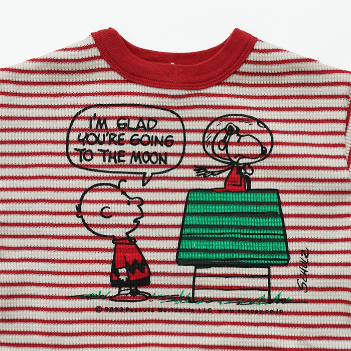 DENIMDUNGAREE ボーダーサーマルSNOOPY SPACE T 120