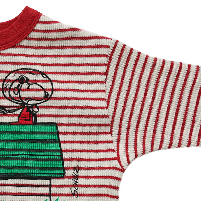 DENIMDUNGAREE ボーダーサーマルSNOOPY SPACE T 120