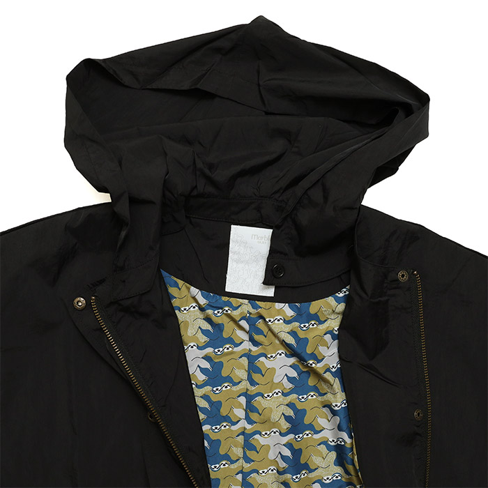 06DF065189 タフタ マウンテンパーカー 02BLACK | D-ARMS ONLINE SHOP