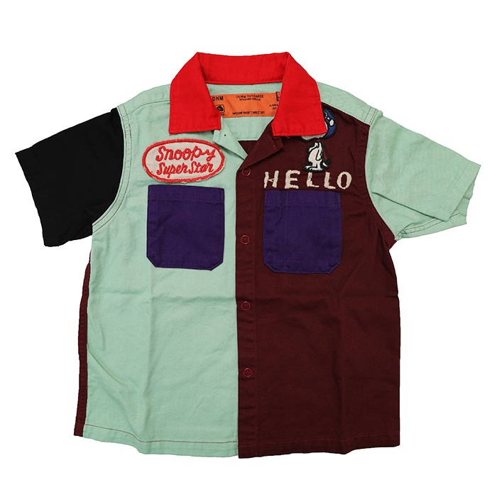 3742101 ツイルSNOOPYシャツ 91CZYクレイジー1 | D-ARMS ONLINE SHOP 